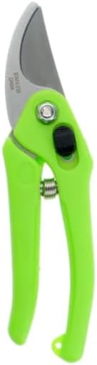 DADE Garden Hand Tools Sets Knit-Latex Grip GlovesSoft-Grip Handles Small Shovel Soft-Grip Handle Trowelby-Pass Pruning ShearSoft-Grip Handle Cultivators (Green) 5 Pcs