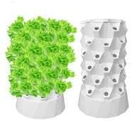Hydroponic Tower 6 Layer 48 Pod | Vertical Hydroponic Garden Tower | Hydroponics Growing System Towers | Indoor Vertical Farming Towers Kit | Suitable For Fruits And Vegetables (No Seedlings Included)
