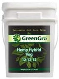 GreenGro Hybrid Veg Water-Soluble Fertilizer for Plants Highly Concentrated Liquid Plant Food for Indoor &amp Outdoor Gardens 12-12-12 25lb