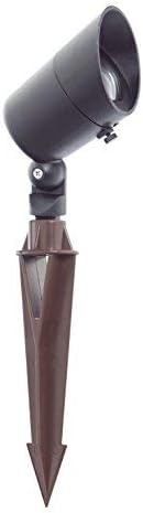 Westgate Lighting LED Directional Landscape Lights Die - Cast Aluminum Housing - IP67 Waterproof - 12V AC - 36° Beam Angle - All Accessories Included (12 Black)