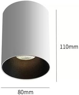 Spotlight Led Spotlight Cylinder Flush Mount Downlight 12w Directio l Spotlights Accent Lamp Hallway Lighting Fixture Kitchen Stairs