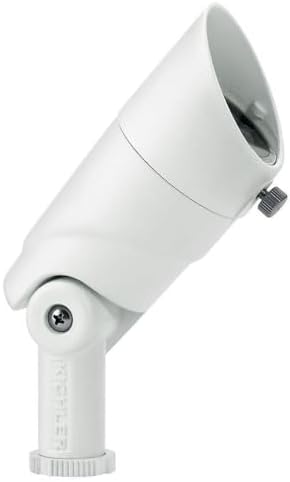 Kichler 16016WHT30 Transitional One Light Landscape Accent from Landscape LED Collection in White Finish 4.50 inches