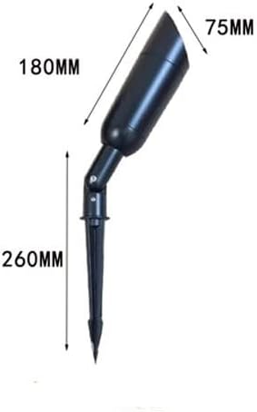 7/10/12/15/20/24W Outdoor Led Spotlight Waterproof Led Landscape Spotlights with Pointed Metal Grounding Pile Landscape Lamp Garden Outdoor Pathway Lighting/10W(M)/6000K White Light