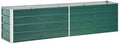 Garden Raised Bed Galvanized Steel 94.5x15.7x17.7 GreenWeight:17.42lbs47045