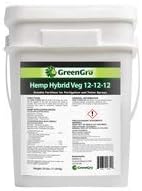 GreenGro Hybrid Veg Water-Soluble Fertilizer for Plants Highly Concentrated Liquid Plant Food for Indoor &amp Outdoor Gardens 12-12-12 25lb