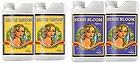 Advanced Nutrients - Sensi Grow &amp Bloom A&ampB - 1 Litre of Each (4 Bottles)
