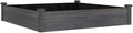 SKM Garden Raised Bed Grey Solid fir Wood Non-Woven FabricGrey (Weight 12.9KG)