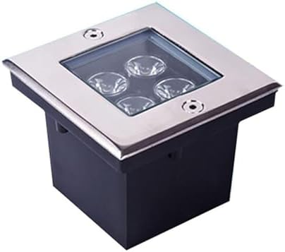 Outdoor Landscape Spotlights Underwater Pond Lights LED Spotlight Outdoor Recessed LED Light for Terrace for Gardens Paths of Swimming Pools Illumination Lights(Blue 4W(2