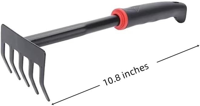 4-Pack Garden Tool Set Heavy Duty Gardening Tool Set with Non-Slip Rubber Grip Outdoor Hand Tools Ideal Gardening Tool Kit Gifts for Women and Men