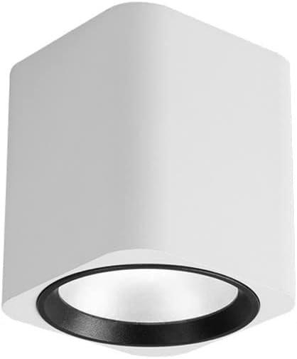 Led Mount Spotlight Square Ceiling Downlight Accent Spot Lighting Indoor AlumiExpression artistique m Housing 12w Directio l Spotlights for Hallway Corridor Gallery Display Kitchen