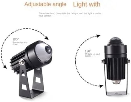 LED Beam Spotlight 2pcs 5W Led Spot Beam Lights IP65 Waterproof Outdoor Wall Lamp Landscape Lighting LEDs Spotlight Narrow Beams Spotlights for Garden Cour