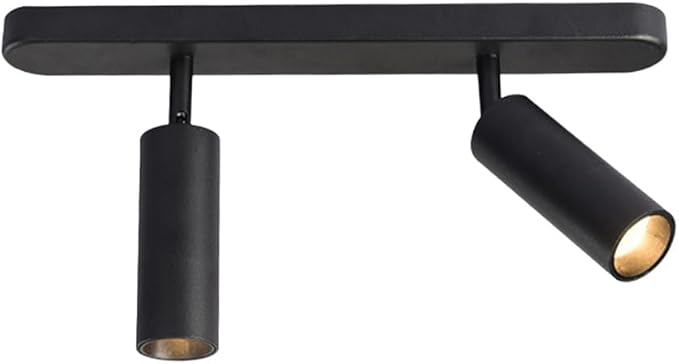 Spotlight Fixture 2-Way Spotlight Bar Adjustable Fixed Track Lighting Kit90°+360°Rotation Directio l Spotlights Accent Lamps