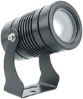 High Power 3W LED Spotlight - Waterproof IP67 Outdoor Projector Light AC85-265V Remote-Controlled Landscape Lamp for Building Illumination Yellow Beam