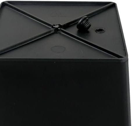6.3 Square Plant Pot GPlastic Pots with Drainage (5 Pack)