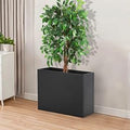 GAOMON Steel Raised Garden Bed - Large Metal Grow Box for Vegetables Anti-Rust Steel Planter Box for Patio Balcony Backyard