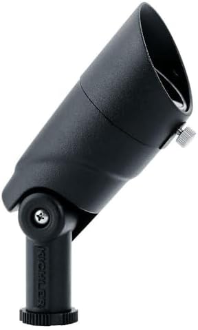 Kichler 16015BKT27 Transitional One Light Accent from Landscape LED Collection in Black Finish 4.50 inches