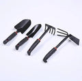 Garden Hand Tool Set Wide Shovel Hand Cultivator Rake Double-Sided Cultivator Plant Tool for Digging Transplanting Weedin (4pcssuit)