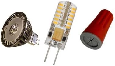 Best Pro Lighting LED DIY 12V Landscape Lighting Kit Mushroom Pathway &amp Spotlight/Uplight in Rust Color Do It Yourself Kit