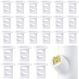 EBaokuup 24 Pcs Grow Cubes for Hydroponic System Grow Cube Hydroponic Cups Compatible with yCube Reusable Hydroponic System Grow Cube for Indoor Graden Supplies