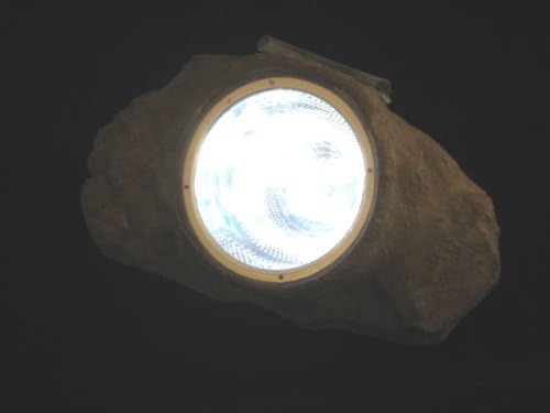 Solar 3 PCS Set Rock Light with 3 Led Spot Light 7.5 X 4.5 X 4