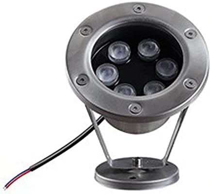 LED Waterscape Light IP68 Stainless Steel Underwater Light Can Rotate 24V Underwater Spotlight Fountain Pool Garden Square Waterscape Light