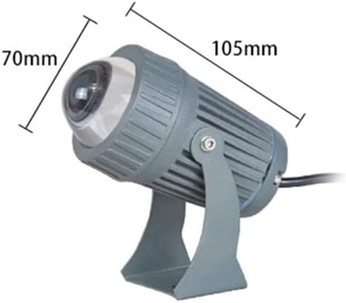 10W Outdoor Led Spotlight Waterproof Led Landscape Spotlights Illumination Six Light Colgarden Beam Pathway Lighting/6000K White Light