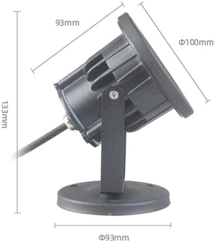 Outdoor Landscape Spotlights LED Spotlight - Led Beam Light AC 90-260 V LED Outdoor Floodlight IP67 Outdoor Waterproof Surface-Mounted Spotlight Spotlight Landscape Pr