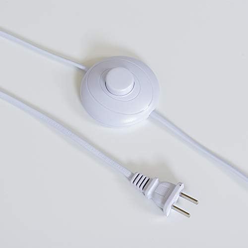 LED Accent Uplight with White Foot Switch Portable Spot Light Motion Sensor Device Activates Lights 7W LED Spotlight Decorative Light Backlight Leaning for Loft Gallery Exhibition