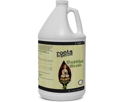 Aurora Innovations Buddha Grow Gal. by Roots Organics Organic Potting Fertilizer 1 Gallon