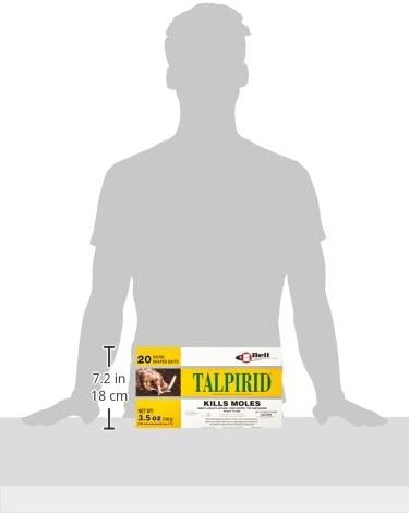 Bell Laboratories Talpirid 7150 Mole Bait Worms 20 Count