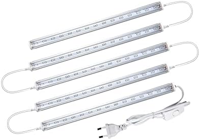 Fengyan Landscape lights LED Grow Light Full Spectrum Lamp 6W 12W 18W 24W 30W Led Grow Light 110V 220V T5 Tube LED Phyto Lamp for Plants Indoor Garden LED Street Lamp ( Emitting Color : 2 sets )
