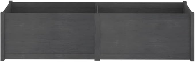 Wooden Raised Garden Bed Garden Planter Box Planter Raised Bed Wood Planter Box Grow Vegetable Flower Herb Gardening Gray 78.7x19.7x19.7 Solid Wood Pine