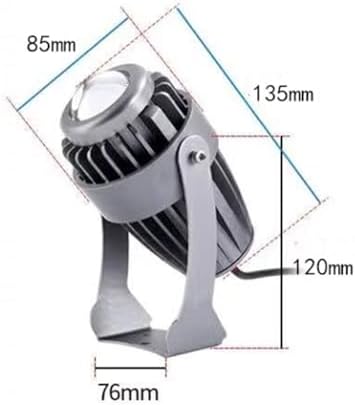 Outdoor Landscape Spotlights Led Spot Lights - 10W Outdoor Wall Lamp Landscape Lighting Long Distance LED Beam Light IP66 Waterproof LED Spotlight Narrow Beam Spotlight