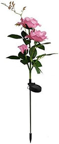 Plant Growing Lamps Solar Flower Light Rose Flower Lamp Led Solar Light for Garden Decoration Waterproof Outdoor Landscape Lawn Lamp for Patio Yard(4)