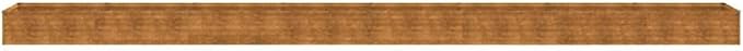 Corten Steel Raised Bed 303.1x19.7x14.2 in Outdoor Planter for Veggies Flowers &amp Herbs Easy Assembly