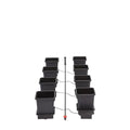 AutoPot 8 Pot System with 3.9 Gallon Plastic Pots and No Tank - Self-Watering Gravity-Fed Hydroponic Systems (8Pot - 3.9 Gallon - No Tank)