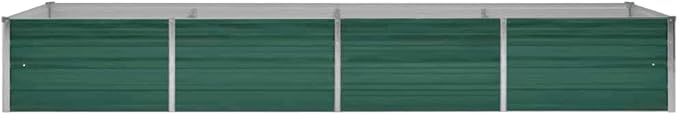 Galvanized Steel Garden Raised Bed for Outdoor Vegetable Plant Flower Growing - Metal Gardening Planter Box - 126 Large Beds