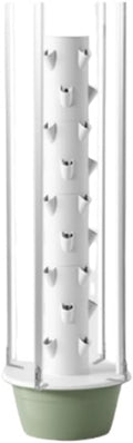 Indoor Vertical Farming Garden Planter Hydroponic Growing System Kit with Plant Light Pump and Movable Water Tank for Home Indoor Gardening SystemGreen9 Layers