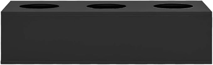 Rectangular Anthracite Steel Flower Box 35.4x15.7x9.1 Inch Durable Metal Planter for Outdoor Plants Garden Balcony