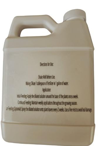 Nature’s Way Soil Liquid Tomato Fertilizer – Organic Plant Food for Tomato Plants &amp Vegetables/Calcium and Root Support for Healthy Transplants Strong Growth and Better Fruit Development/Concentr