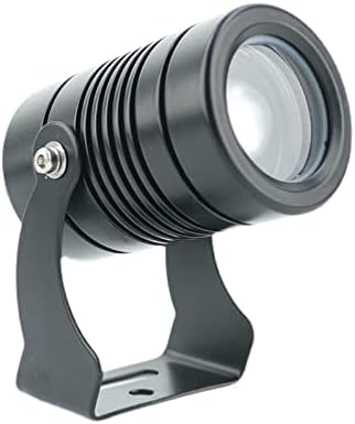 Warm White LED Spotlight - Outdoor Projector Light for Building Exterior Narrow Beam Illumination Remote Control Landscape &amp Architectural Lighting Energy-Efficient LED Beam Light