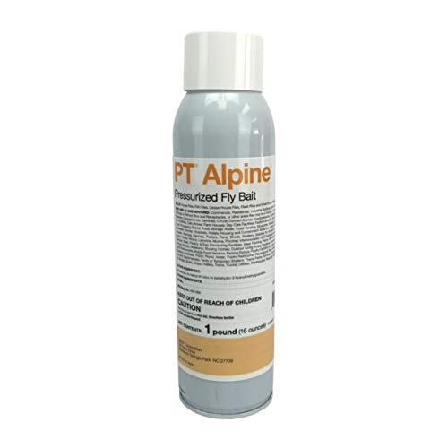 BASF PT Alpine Fly Bait Fast Acting and Long Lasting Up to 30 Days Ready to Use Pest Control Spray for House Flies Fruit Flies 16 Ounce