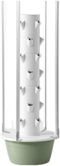 Indoor Vertical Farming Garden Planter Hydroponic Growing System Kit with Plant Light Pump and Movable Water Tank for Home Indoor Gardening SystemGreen7 Layers