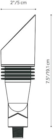 FX FB3LEDFB (Flat Black Finish)