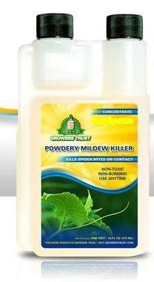 Growers Trust Powdery Mildew Killer Non-Toxic Biodegradable - Natural Fungicide - (Solution Makes 5 Gallon RTU )