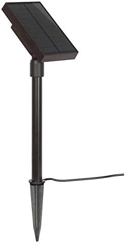 Smartyard SmartYard Solar LED Spotlight 2 Count Bronze Warm White