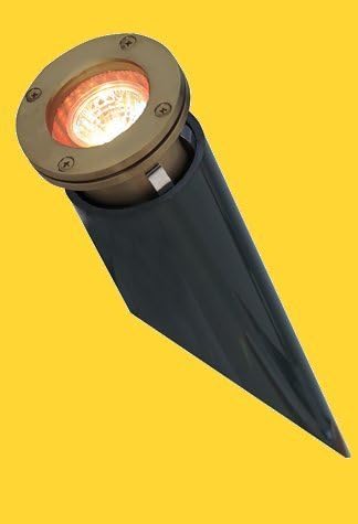 Corona LED 12v Well Light 7w Brass Well Light Antique Bronze