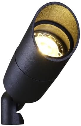 Best Pro Lighting 6 Pack LED 3 Watt Up-Light Bullet in Black