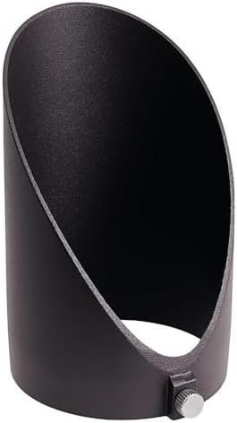 Accessory - 5 Inch Accent Long Cowl-Textured Architectural Bronze Finish