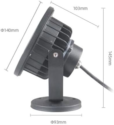 Outdoor Landscape Spotlights LED Spotlight - Led Beam Light AC 90-260 V LED Outdoor Floodlight IP67 Outdoor Waterproof Surface-Mounted Spotlight Spotlight Landscape Pr